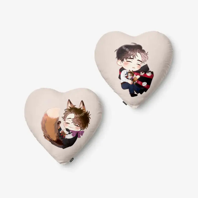 Mad Place - Fox Ideun Heart Cushion - Junah COMICS - Accessories - Harumio