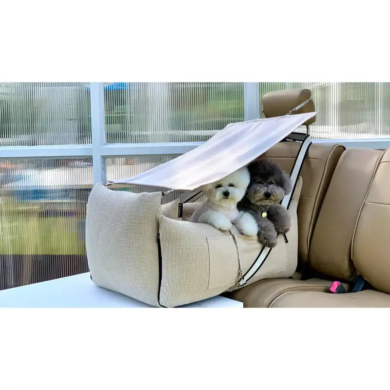 Dugroo - Dog Car Seat With Sunshade - Dugroo - Dog Car Seat - Harumio
