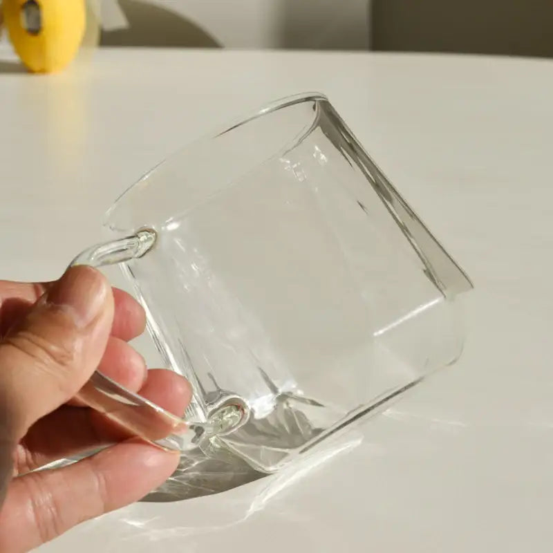 Somkist - Heat Resistant Glass Angle Mug Cup - Somkist - Home & Living - Harumio