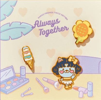 Kakao Friends - TWICE Edition Pin Badges - Kakao Friends - Accesories - Harumio