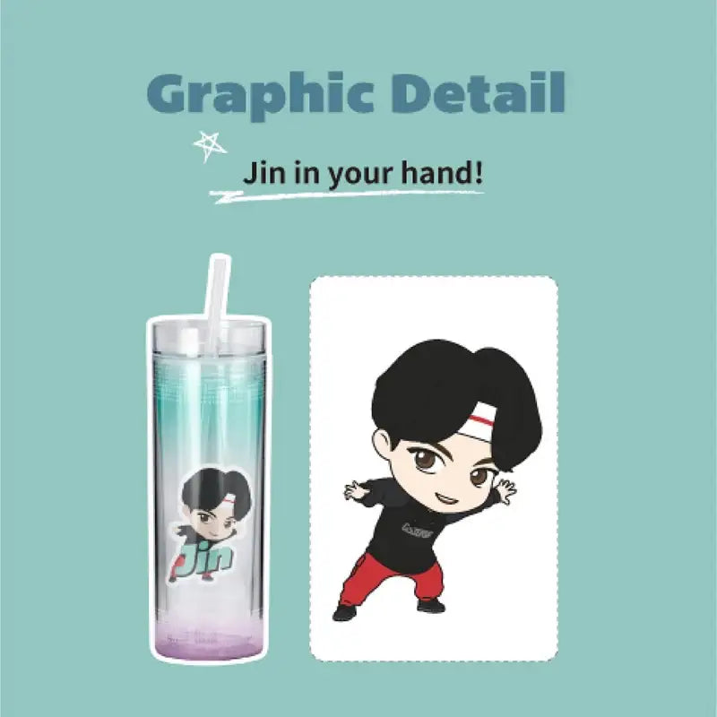 BTS - TinyTAN x TIYE - Icecup Tumbler - BTS - Home & Living - Harumio