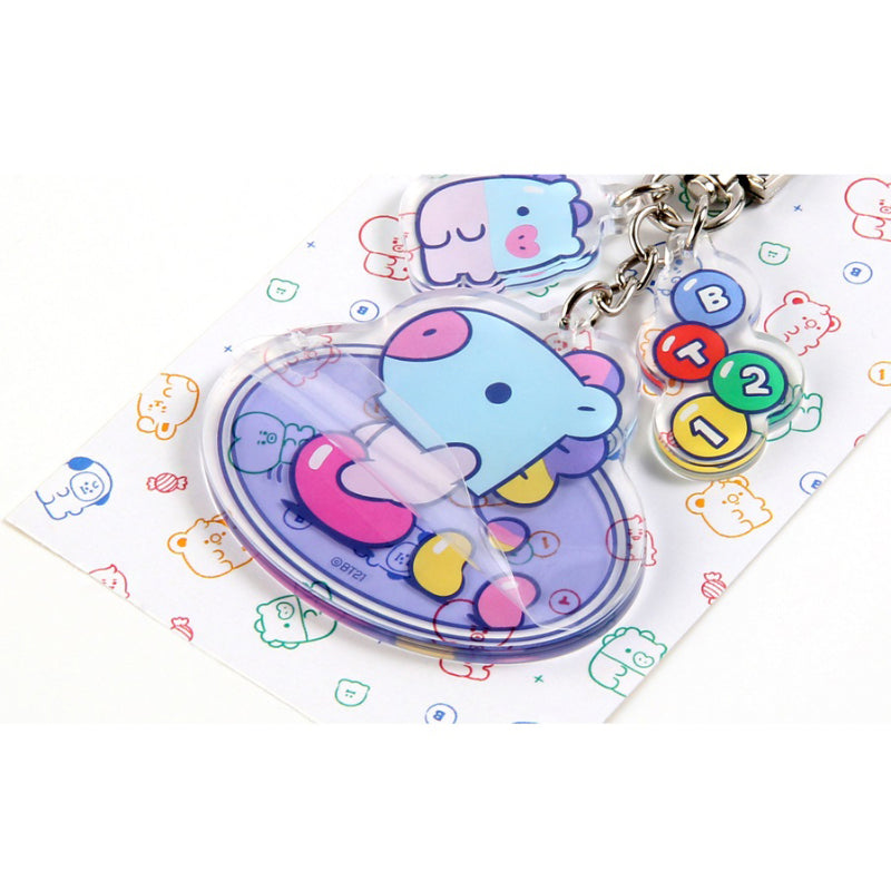 Monopoly x BT21 - Baby Acrylic Key Ring - Jelly Candy