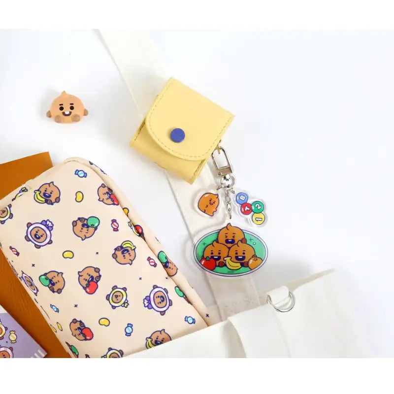 Monopoly x BT21 - Baby Acrylic Key Ring - Jelly Candy - Monopoly - Keyring - Harumio