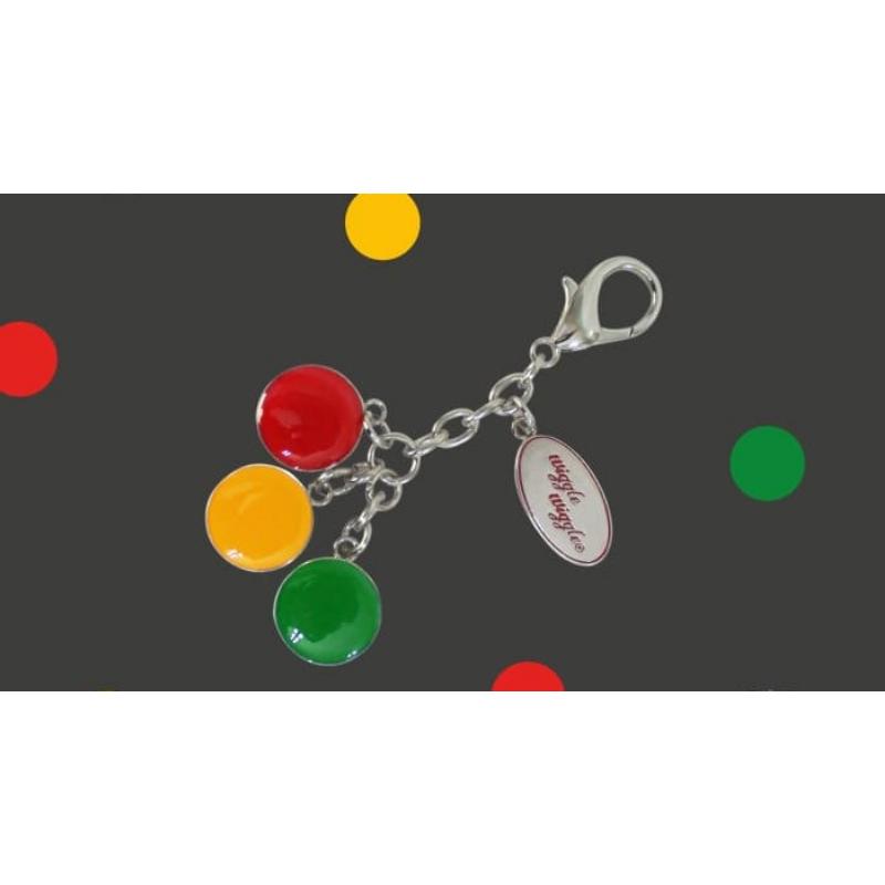 Wiggle Wiggle - Colourful Keyring