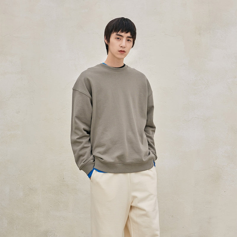 The Knit Company X Lee Soo-hyuk - 20FW Heavy Cotton Sweatshirt