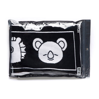 BT21 - Slogan Knit Scarf