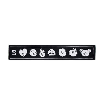 BT21 - Slogan Knit Scarf