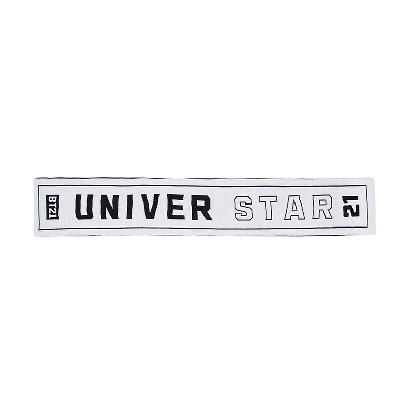 BT21 - Slogan Knit Scarf