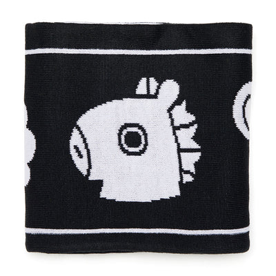 BT21 - Slogan Knit Scarf