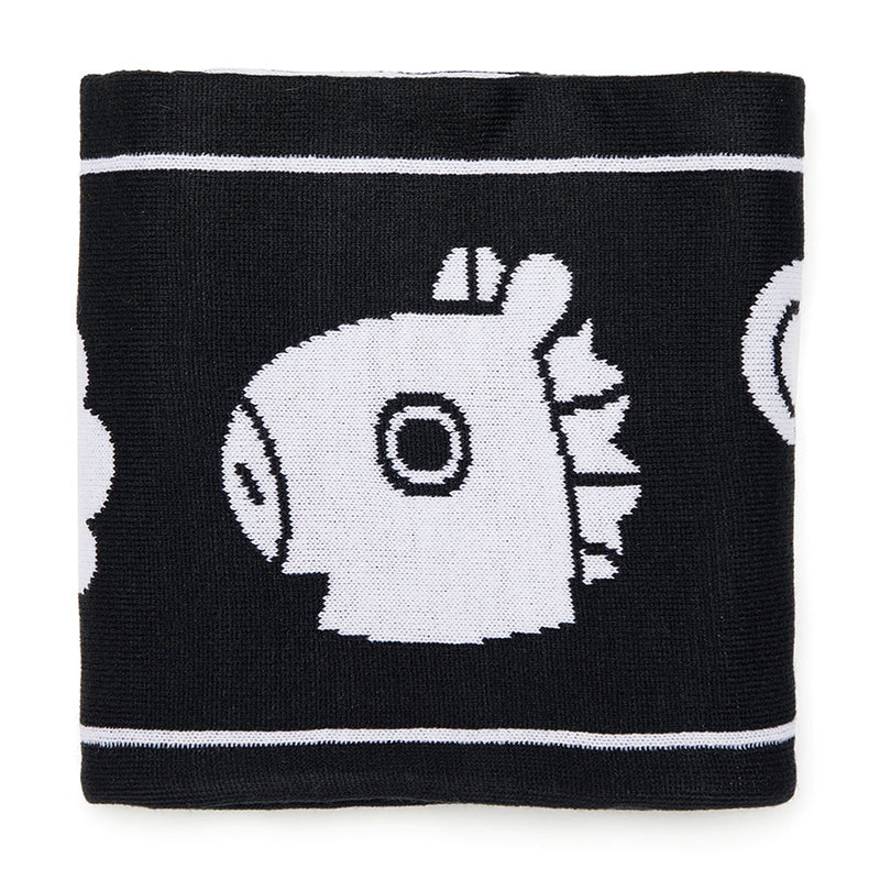 BT21 - Slogan Knit Scarf
