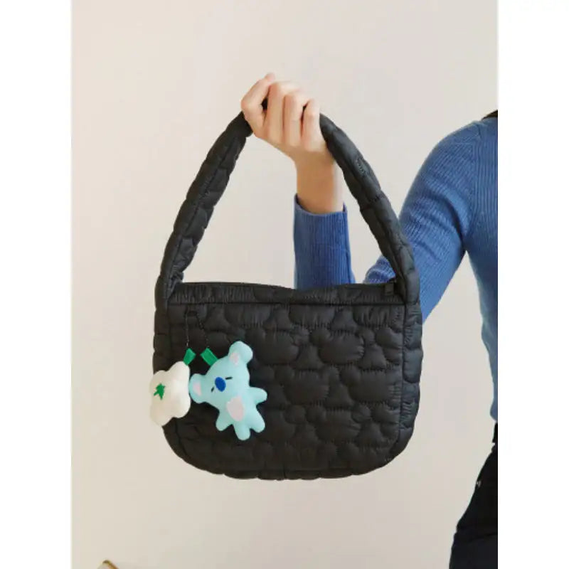 BT21 - Winter Quilted Hobo Bag - LINE FRIENDS - Hobo Bag - Harumio