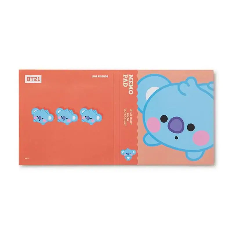 BT21 - Baby Sticky Note Pad - BT21 - Stationary - Harumio