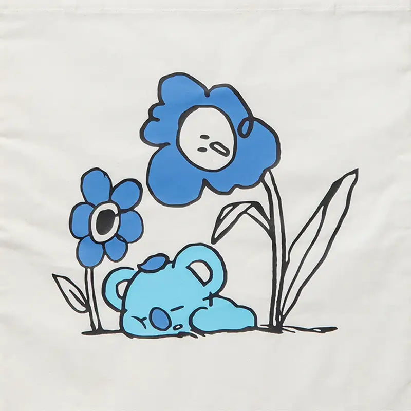 BT21 - Flower Collection - Eco Bag - BT21 - Bags - Harumio