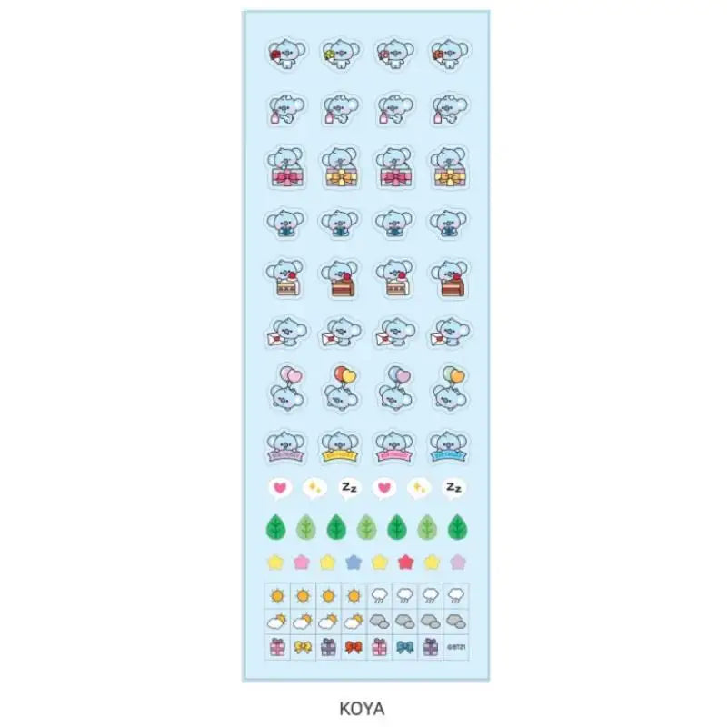 BT21 - Baby Daily Sticker - BT21 - Accesories - Harumio