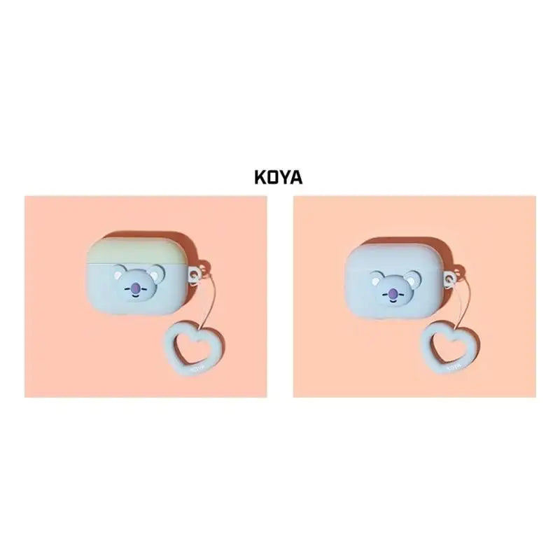 BT21 x Royche - Airpods Pro Case Heart Ring Duo - BT21 - Accessories - Harumio