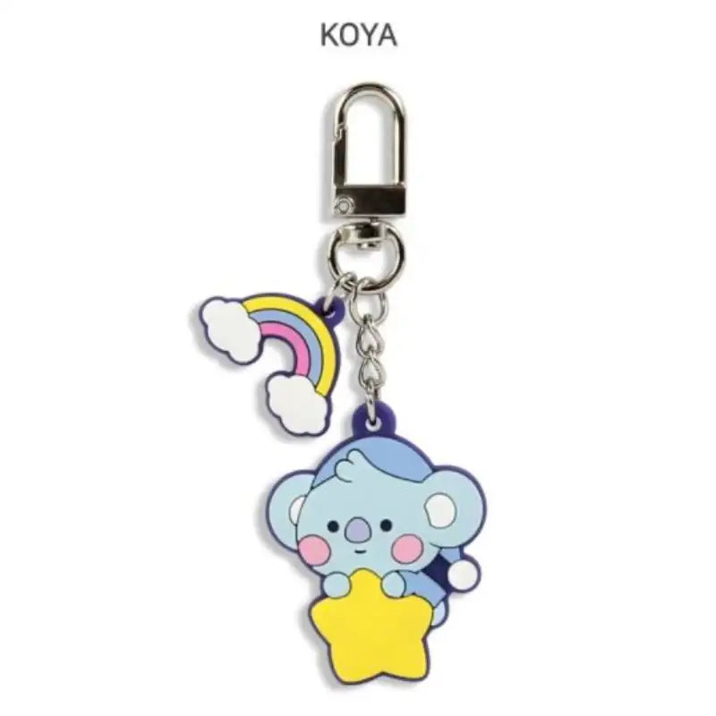 BT21 x Monopoly - Baby Silicone Keyring DREAM - BT21 x Monopoly - Accesories - Harumio