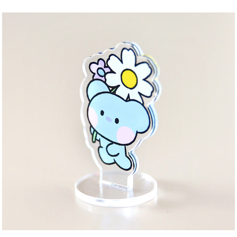 Monopoly x BT21 - Minini Acrylic Stand - Happy Flower