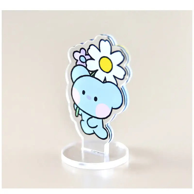 Monopoly x BT21 - Minini Acrylic Stand - Happy Flower - Monopoly - Acrylic Stand - Harumio