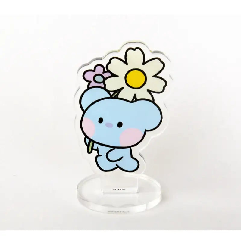 Monopoly x BT21 - Minini Acrylic Stand - Happy Flower - Monopoly - Acrylic Stand - Harumio