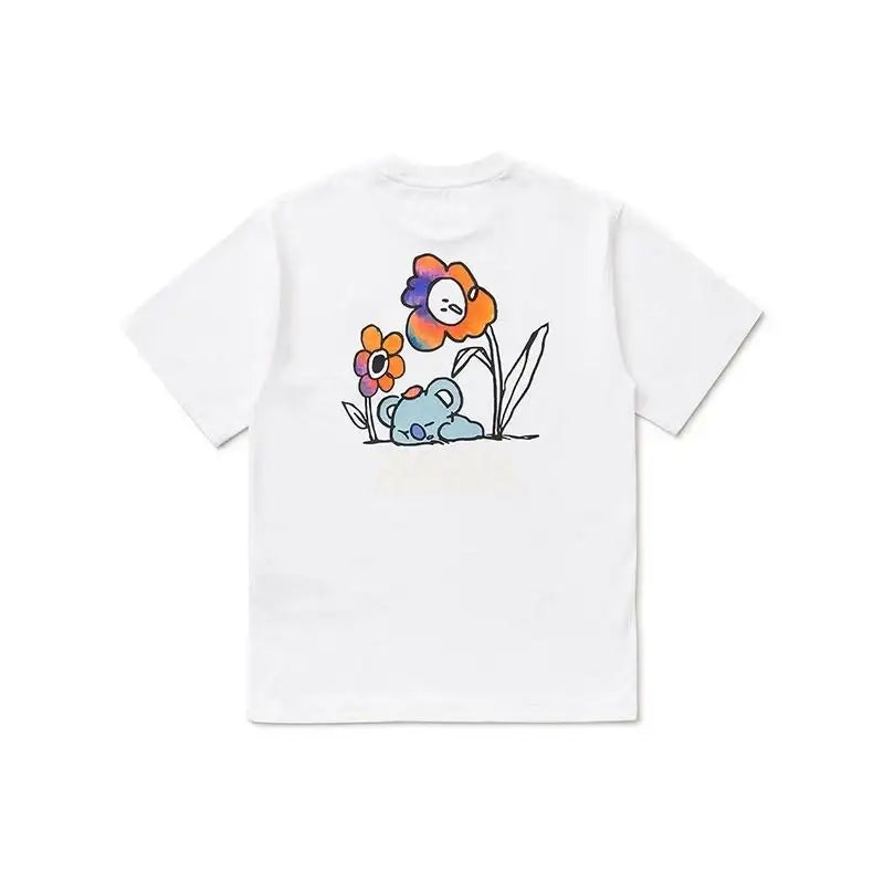 BT21 - Flower Collection - Short Sleeve T-Shirt - BT21 - Clothing - Harumio