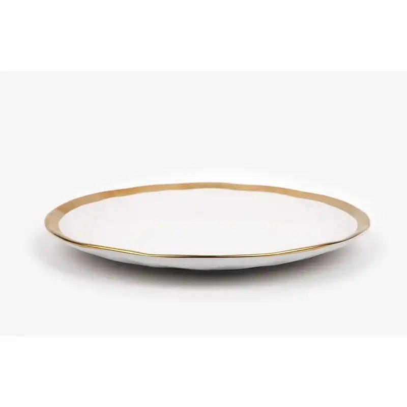 Dailylike x 10x10 - Gold Rim Plate - Dailylike x 10x10 - Kitchenware - Harumio