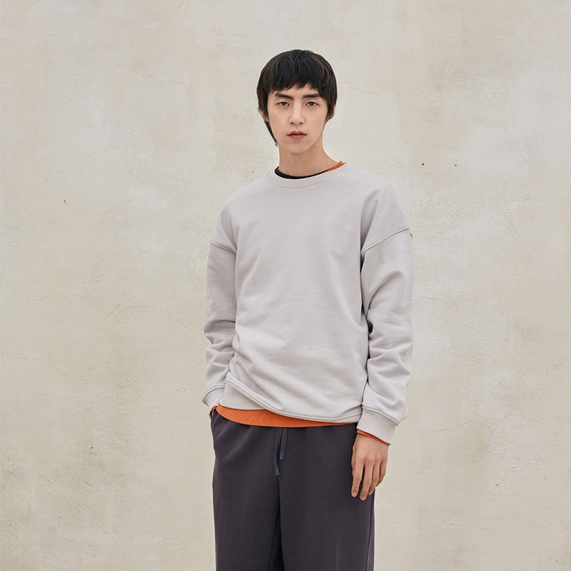 The Knit Company X Lee Soo-hyuk - 20FW Heavy Cotton Sweatshirt