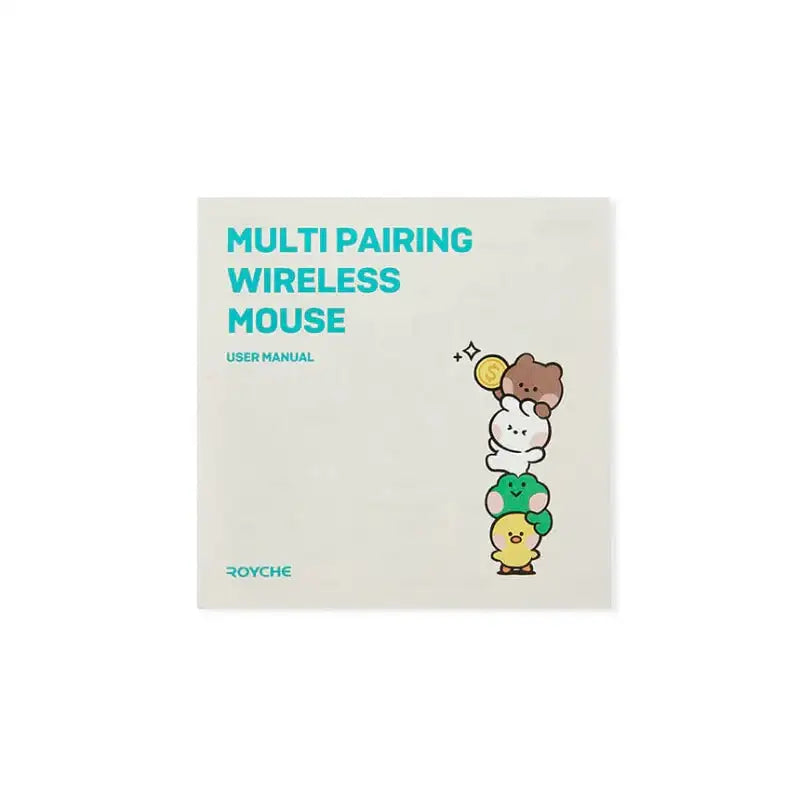 Line Friends - Minini Lenini Multi Pairing Wireless Mouse - Line Friends - Mouse - Harumio