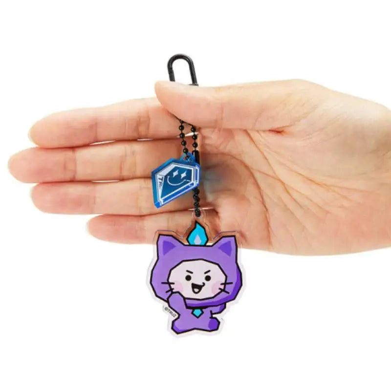 Line Friends - Truz Acrylic Keyring - Line Friends - Keyring - Harumio