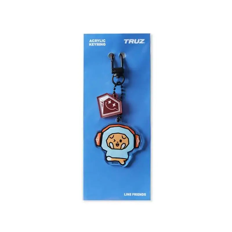 Line Friends - Truz Acrylic Keyring - Line Friends - Keyring - Harumio