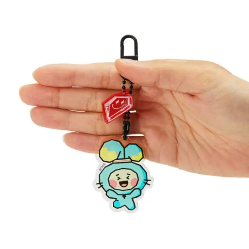 Line Friends - Truz Acrylic Keyring - Line Friends - Keyring - Harumio