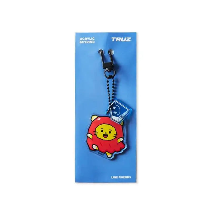 Line Friends - Truz Acrylic Keyring - Line Friends - Keyring - Harumio