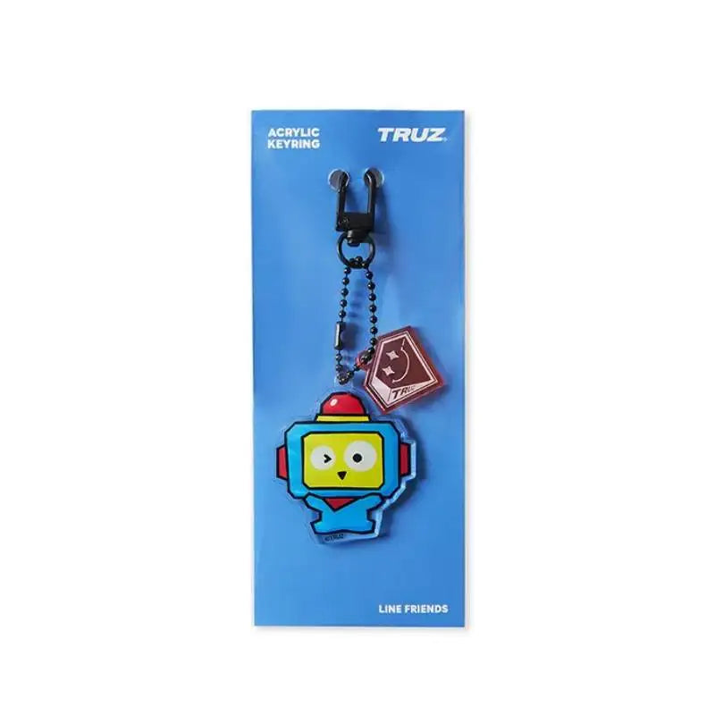 Line Friends - Truz Acrylic Keyring - Line Friends - Keyring - Harumio