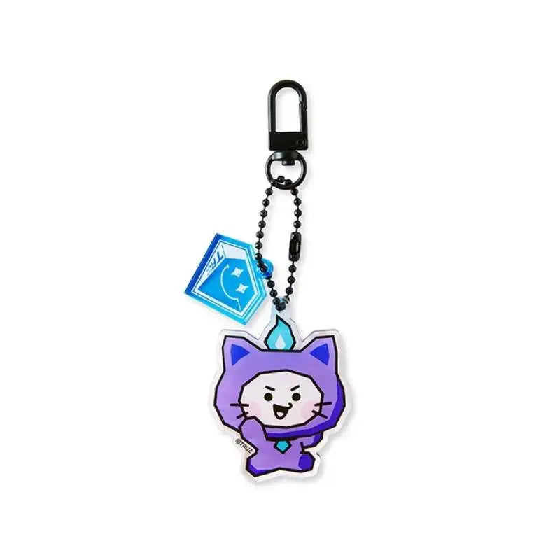Line Friends - Truz Acrylic Keyring - Line Friends - Keyring - Harumio