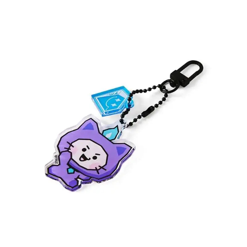 Line Friends - Truz Acrylic Keyring - Line Friends - Keyring - Harumio