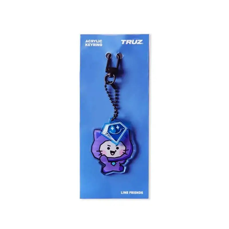 Line Friends - Truz Acrylic Keyring - Line Friends - Keyring - Harumio