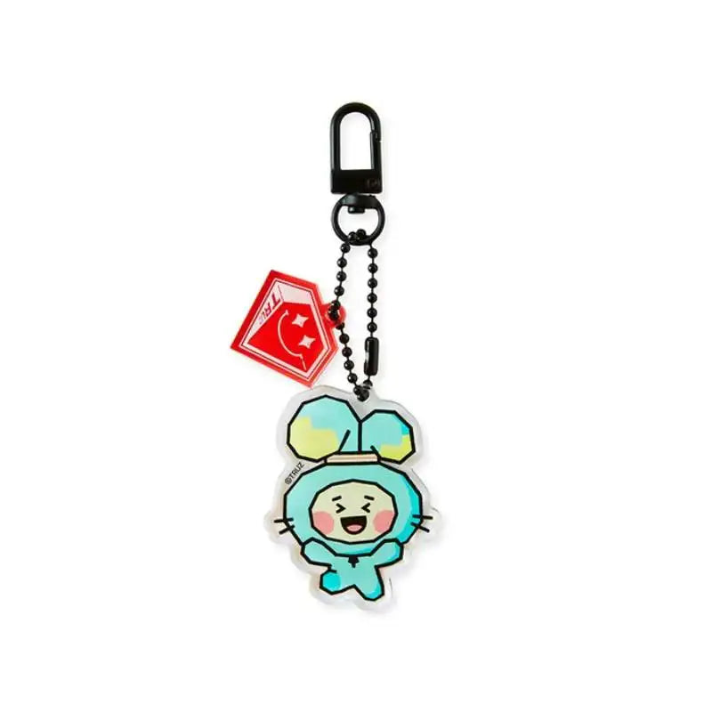Line Friends - Truz Acrylic Keyring - Line Friends - Keyring - Harumio