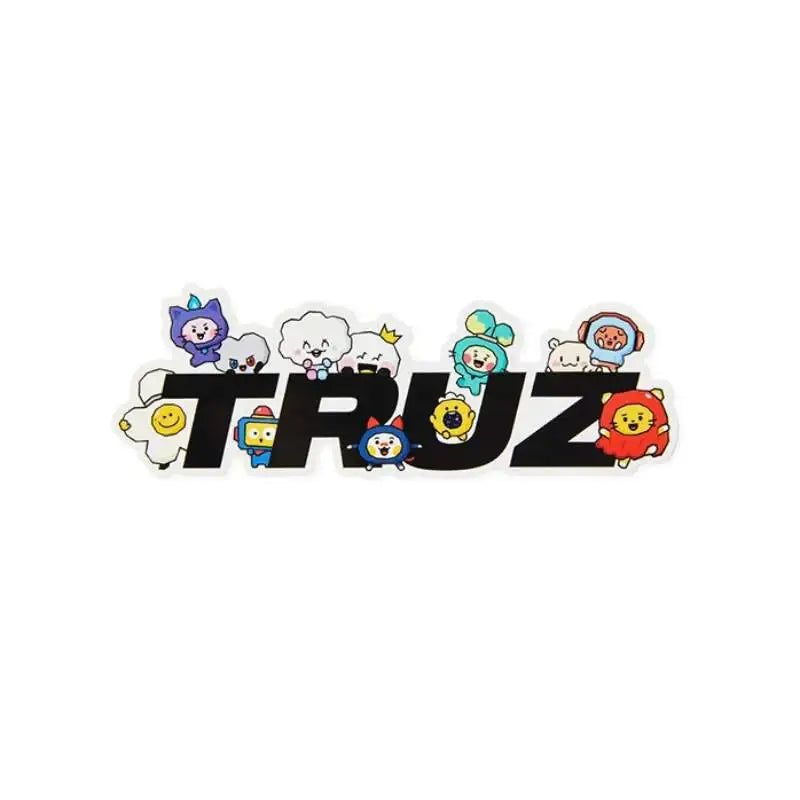 Line Friends - Truz Deco Sticker - Line Friends - Decorative Stickers - Harumio