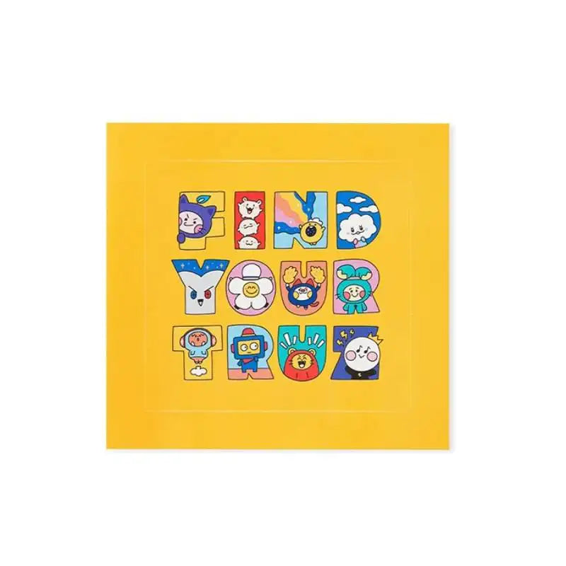 Line Friends - Truz Deco Sticker - Line Friends - Decorative Stickers - Harumio