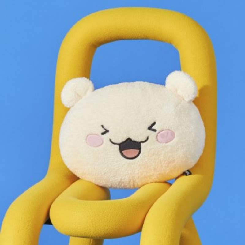 Line Friends - Truz Face Cushion