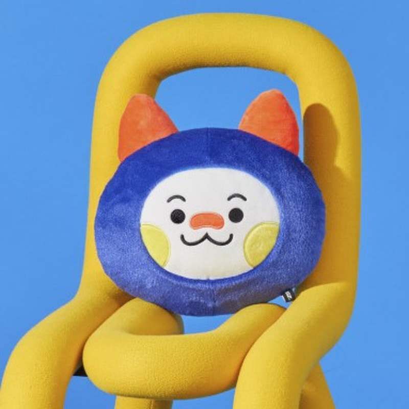 Line Friends - Truz Face Cushion - Line Friends - Cushion - Harumio