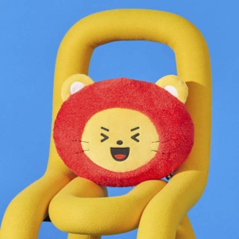 Line Friends - Truz Face Cushion - Line Friends - Cushion - Harumio