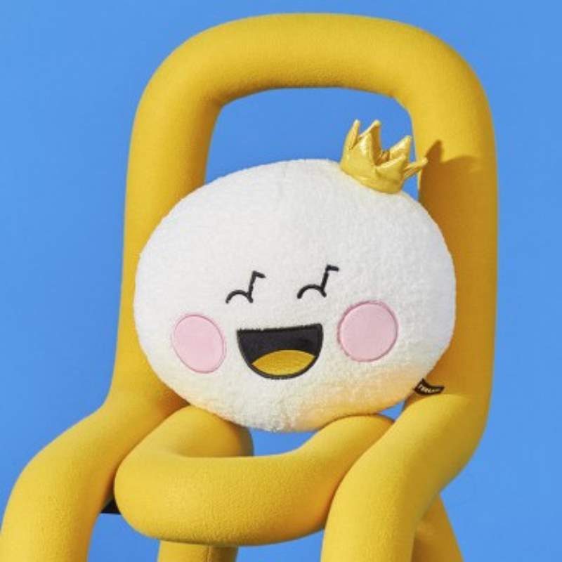 Line Friends - Truz Face Cushion