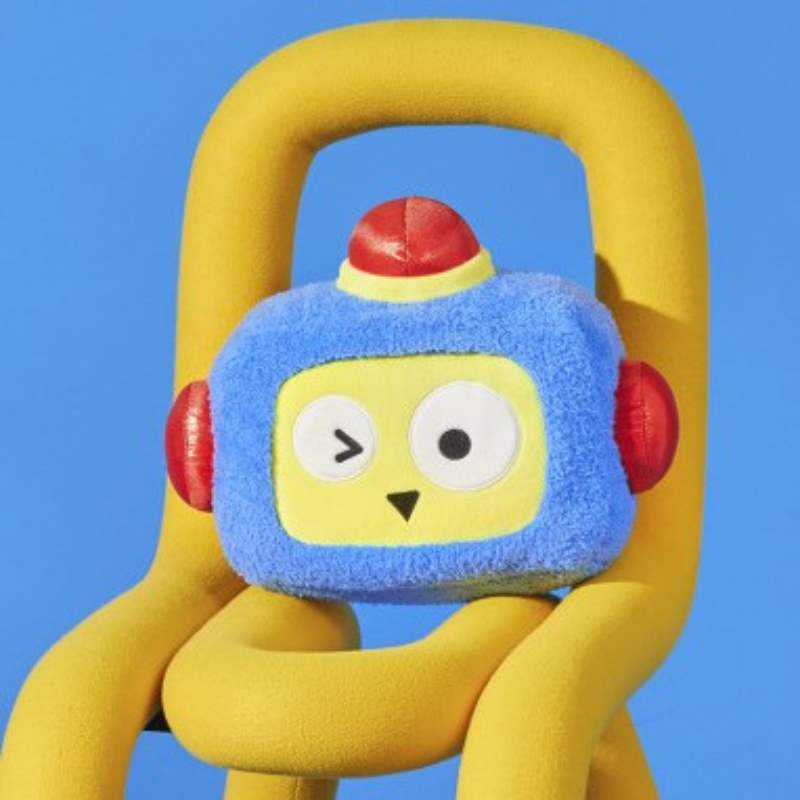 Line Friends - Truz Face Cushion