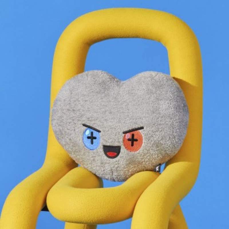 Line Friends - Truz Face Cushion - Line Friends - Cushion - Harumio