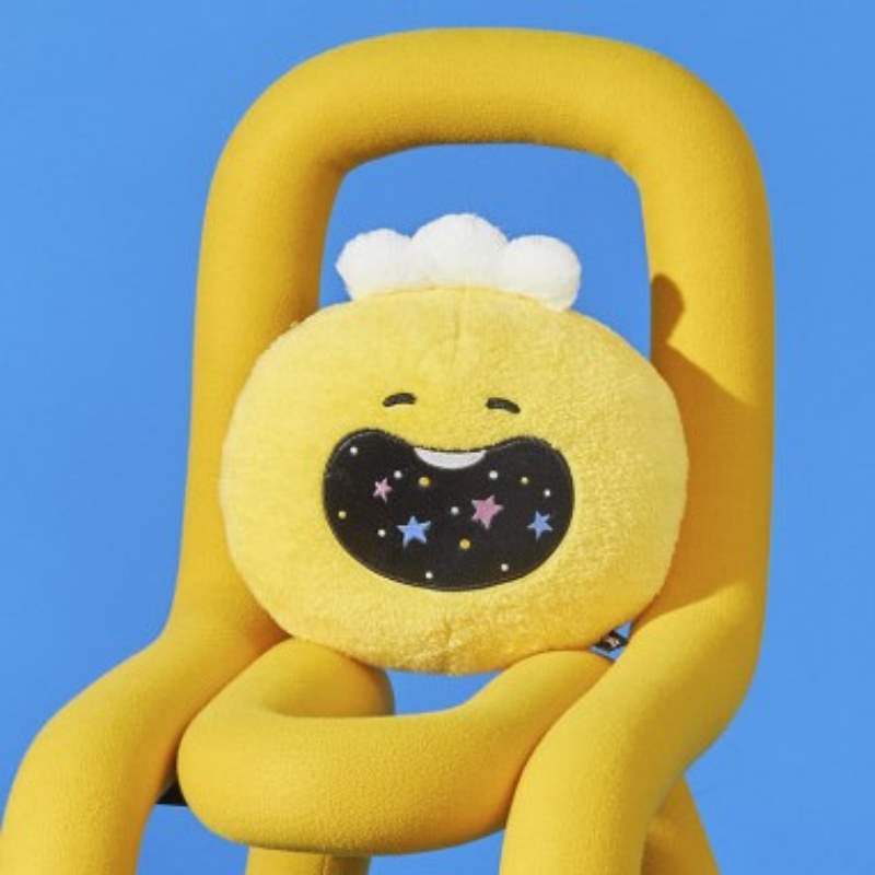 Line Friends - Truz Face Cushion - Line Friends - Cushion - Harumio