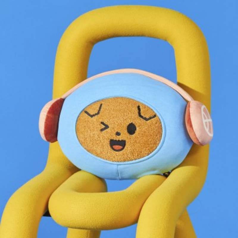 Line Friends - Truz Face Cushion - Line Friends - Cushion - Harumio