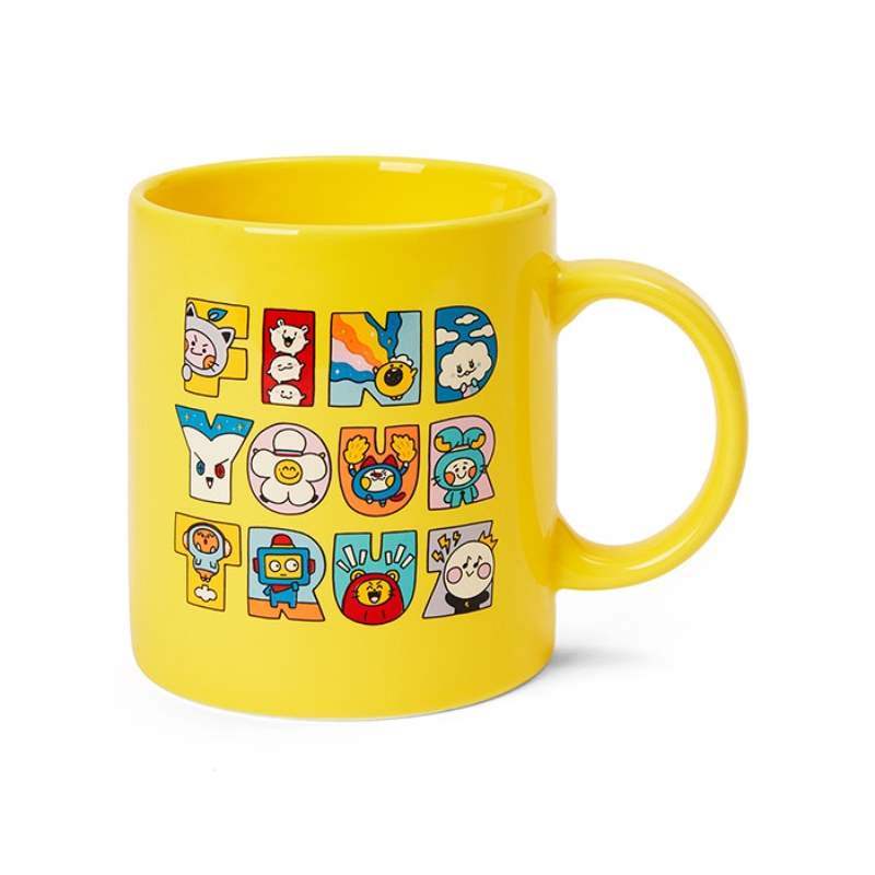 Line Friends - Truz Mug Cup - Line Friends - Mugs - Harumio