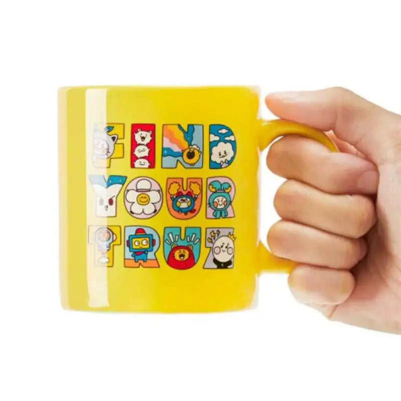 Line Friends - Truz Mug Cup - Line Friends - Mugs - Harumio