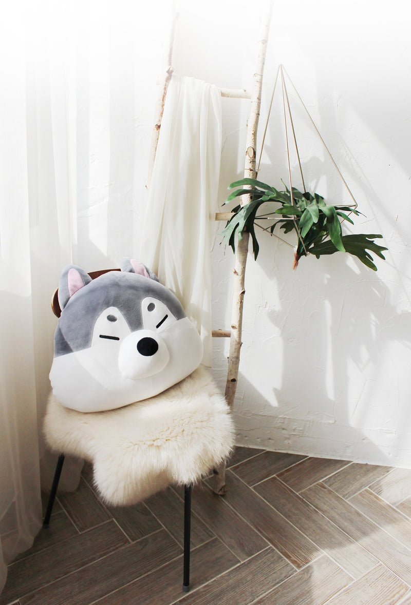 Mochi Mochi - Shiba & Husky Face Cushion