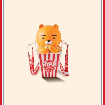 Lotte Cinema x Kakao Friends - Popcorn Container and Tumbler Set